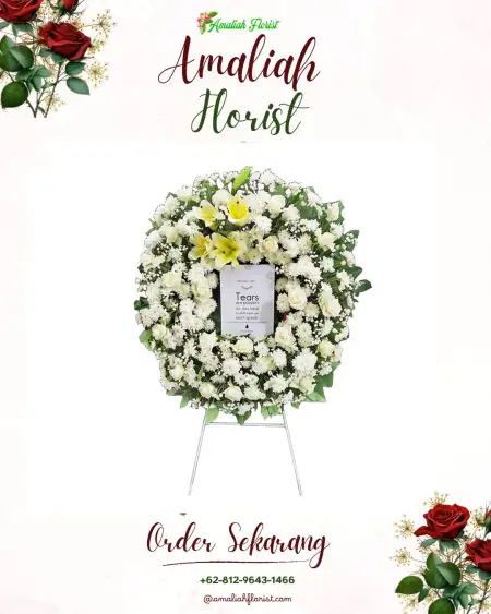 Krans Bunga Duka Bausasran