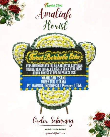 Papan Bunga Duka Bausasran
